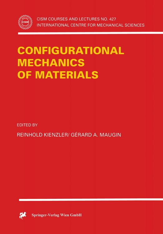 Produktbild: Configurational Mechanics of Materials