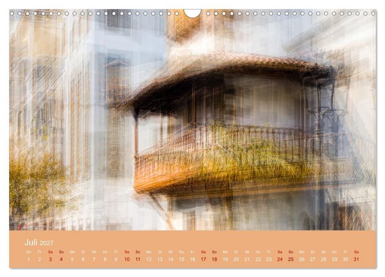 Produktbild: Architektur der Kanaren - Fotografie trifft Impressionismus (Wandkalender 2027 DIN A3 quer), CALVENDO Monatskalender