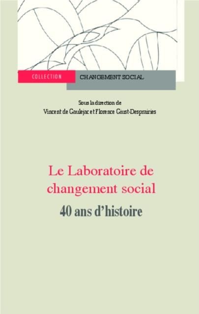 Produktbild: Laboratoire de changement social