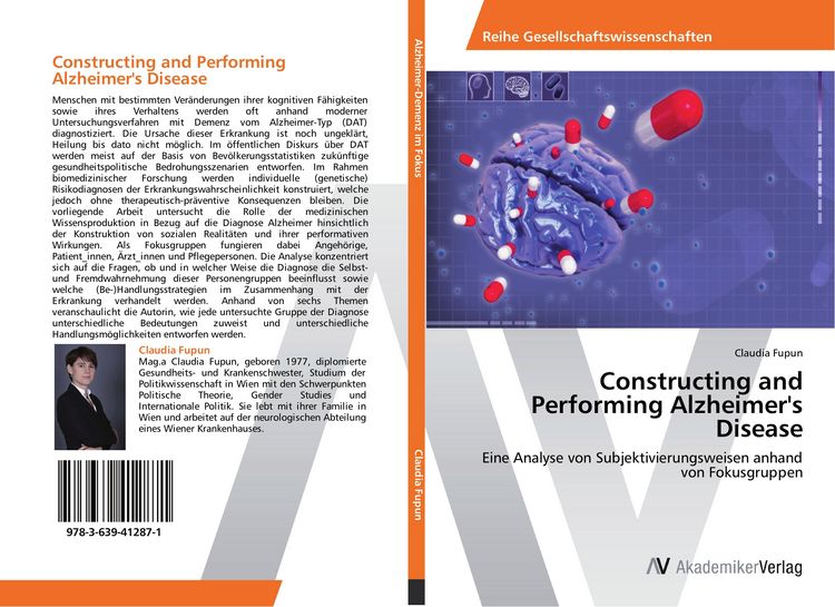 Produktbild: Constructing and Performing Alzheimer's Disease