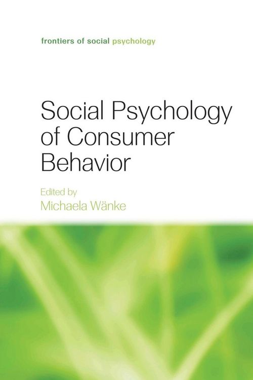 Produktbild: Social Psychology of Consumer Behavior
