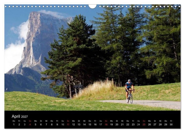 Produktbild: Alpenp&auml;sse auf dem Rennrad Vol. 1 (Wandkalender 2027 DIN A3 quer), CALVENDO Monatskalender