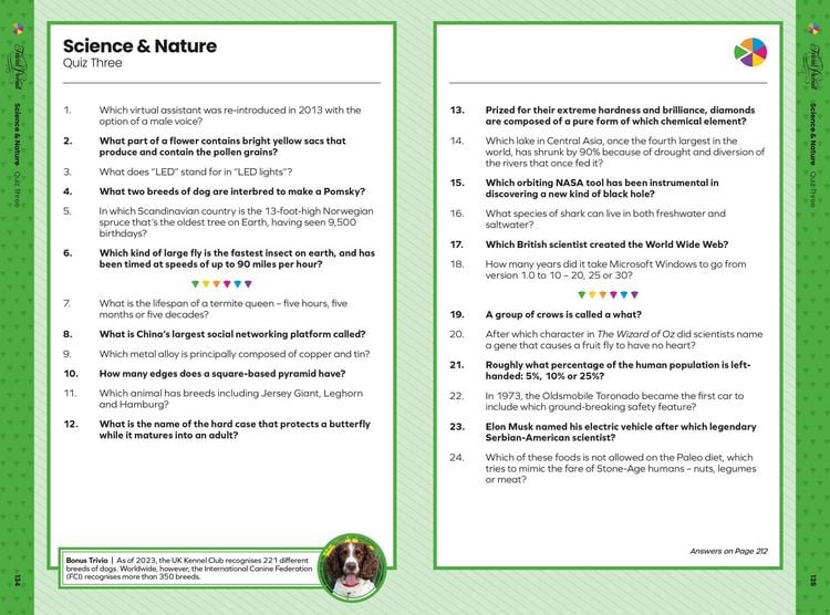 Produktbild: Trivial Pursuit Quiz Book