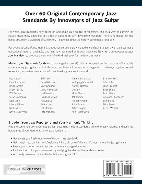 Produktbild: Modern Jazz Standards For Guitar