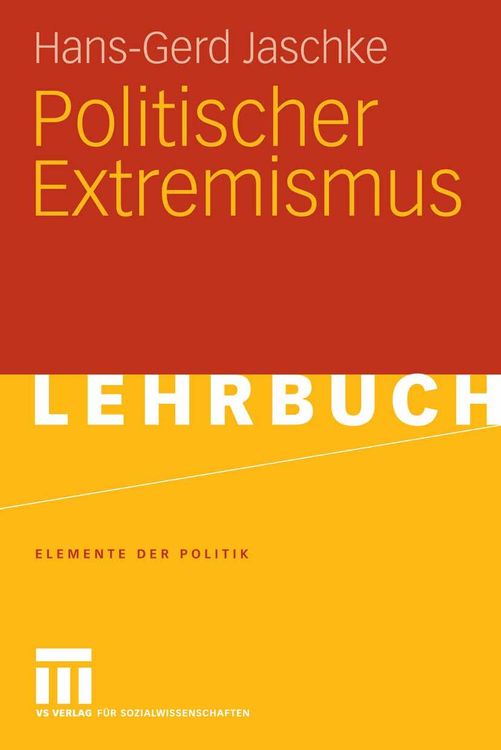 Produktbild: Politischer Extremismus