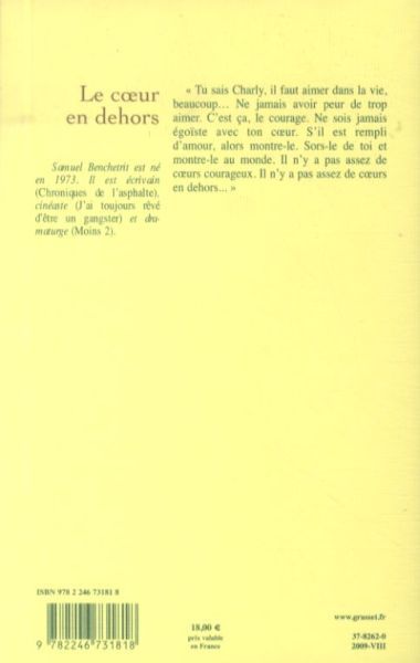 Produktbild: Le coeur en dehors