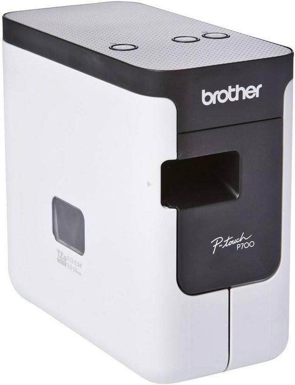 Produktbild: Brother P-touch P700 Beschriftungsger&auml;t Geeignet f&uuml;r Schriftband: HSe, TZe 3.5 mm, 6 mm, 9 mm, 12 mm, 18 mm, 24 mm
