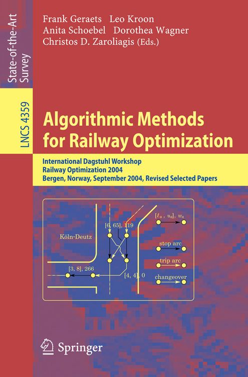 Produktbild: Algorithmic Methods for Railway Optimization