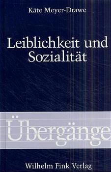 Produktbild: Leiblichkeit und Sozialit&auml;t