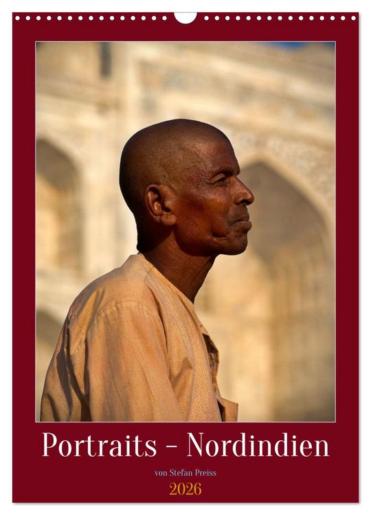 Produktbild: Portraits - Nordindien (Wandkalender 2026 DIN A3 hoch), CALVENDO Monatskalender