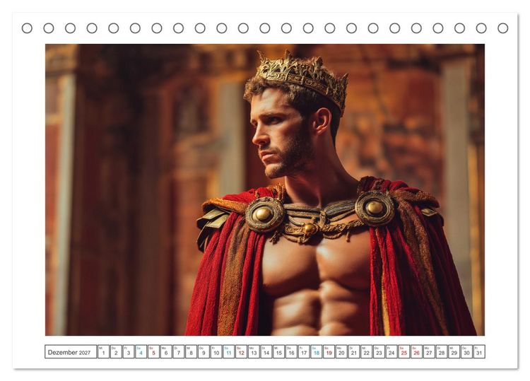 Produktbild: M&auml;nner des Imperiums (Tischkalender 2027 DIN A5 quer), CALVENDO Monatskalender