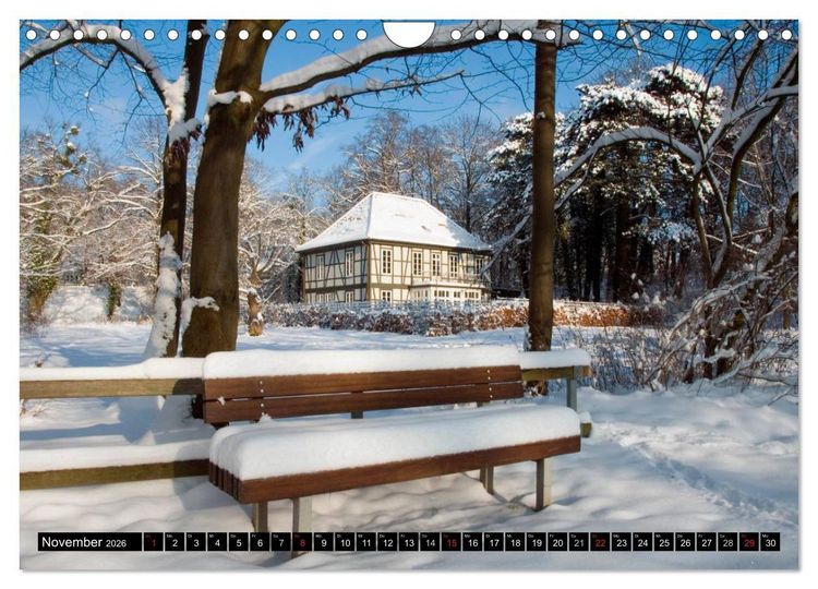Produktbild: Hildesheimer Ansichten (Wandkalender 2026 DIN A4 quer), CALVENDO Monatskalender