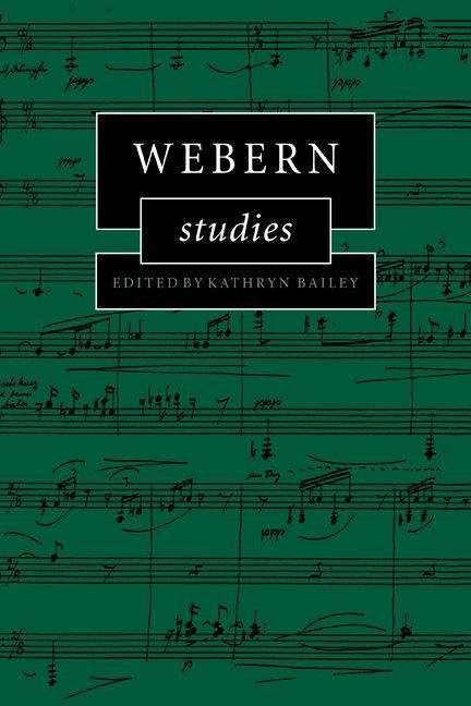Produktbild: Webern Studies