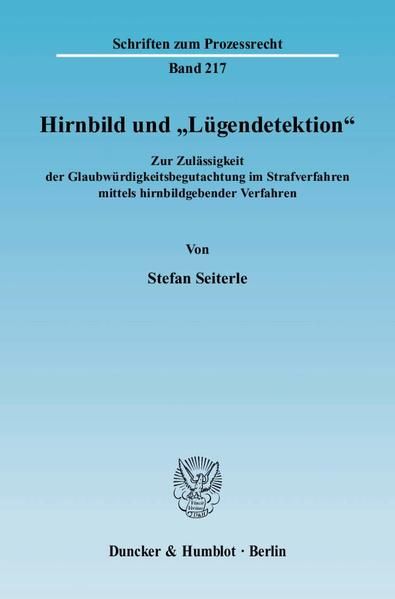 Produktbild: Hirnbild und "L&uuml;gendetektion".