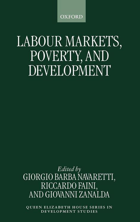 Produktbild: Labour Markets, Poverty, and Development