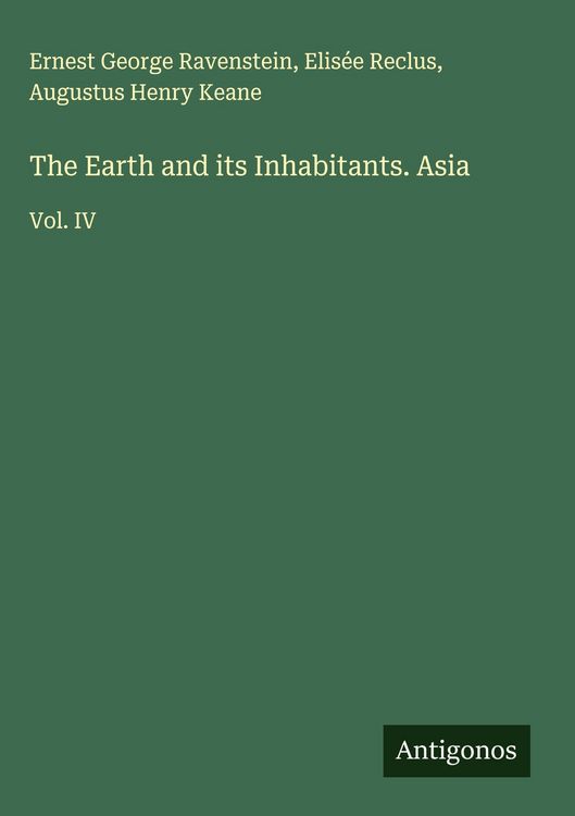 Produktbild: The Earth and its Inhabitants. Asia