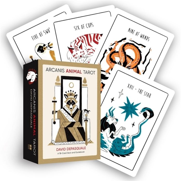 Produktbild: DePasquale, D: Arcanis Animal Tarot