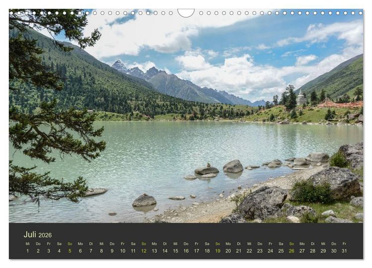 Produktbild: Kham - Tibets abgelegenes Hochland (Wandkalender 2026 DIN A3 quer), CALVENDO Monatskalender