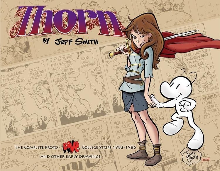 Produktbild: Thorn: The Complete Proto-Bone College Strips 1982-1986, and Other Early Drawings