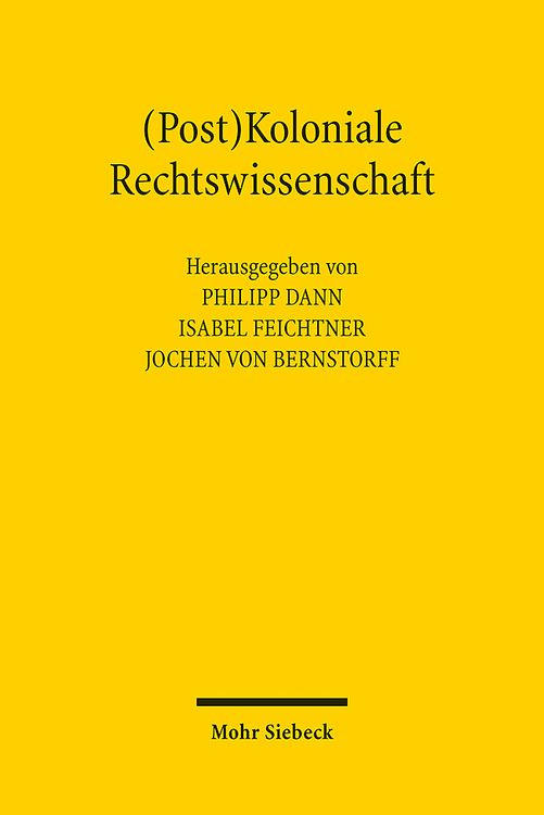 Produktbild: (Post)Koloniale Rechtswissenschaft