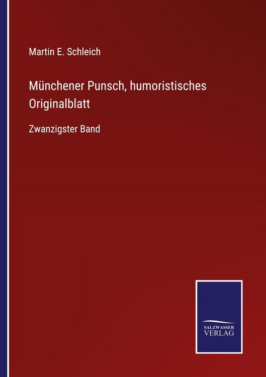 Produktbild: M&uuml;nchener Punsch, humoristisches Originalblatt