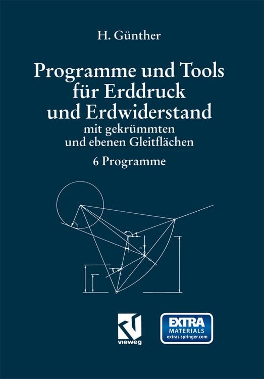 Produktbild: Programme und Tools f&uuml;r Erddruck und Erdwiderstand mit gekr&uuml;mmten und ebenen Gleitfl&auml;chen