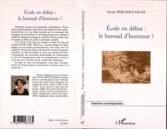 Produktbild: Ecole en debat : Le baroud d'honneur?