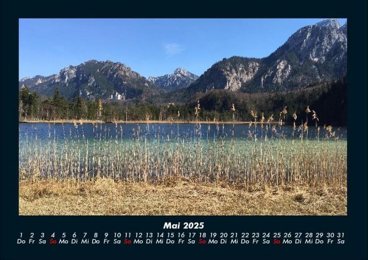 Produktbild: Naturlandschaften 2025 Fotokalender DIN A4