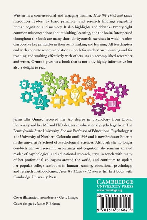 Produktbild: How We Think and Learn
