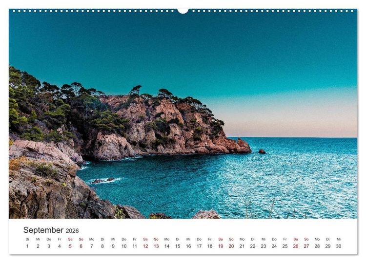 Produktbild: Spanien - Ein wundervolles Land mit viel Sonnenschein. (Wandkalender 2026 DIN A2 quer), CALVENDO Monatskalender