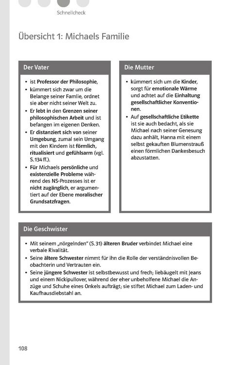 Produktbild: Klett Lekt&uuml;rehilfen Bernhard Schlink, Der Vorleser
