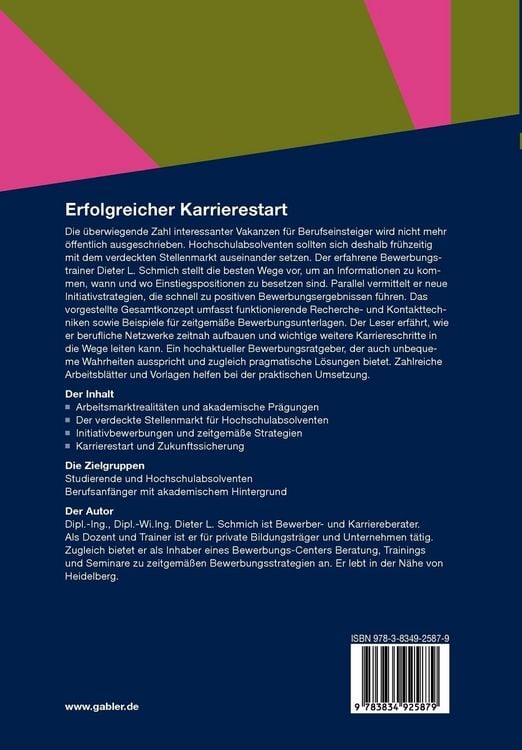 Produktbild: Erfolgreicher Karrierestart