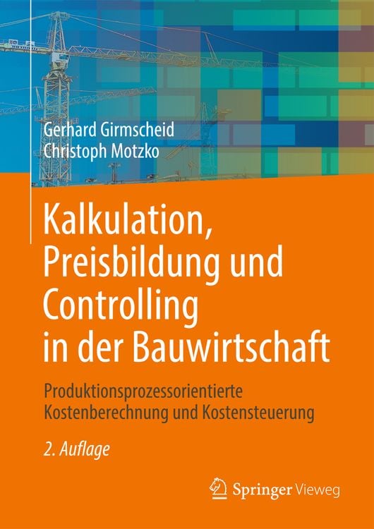 Produktbild: Kalkulation, Preisbildung und Controlling in der Bauwirtschaft