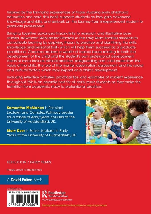 Produktbild: Advanced Work-based Practice in the Early Years