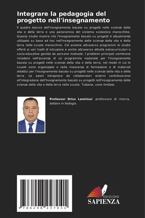 Produktbild: Integrare la pedagogia del progetto nell'insegnamento