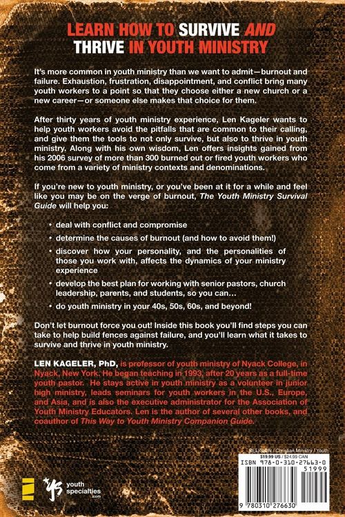 Produktbild: The Youth Ministry Survival Guide