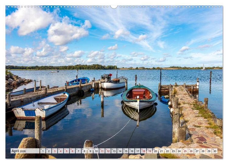 Produktbild: Faszination Schlei (hochwertiger Premium Wandkalender 2026 DIN A2 quer), Kunstdruck in Hochglanz