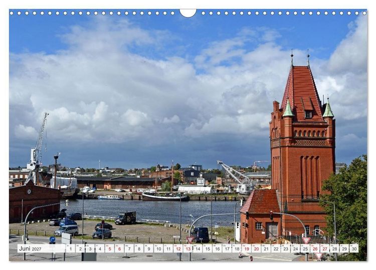 Produktbild: L&uuml;beck, die sehenswerte Hansestadt an der Ostsee (Wandkalender 2027 DIN A3 quer), CALVENDO Monatskalender