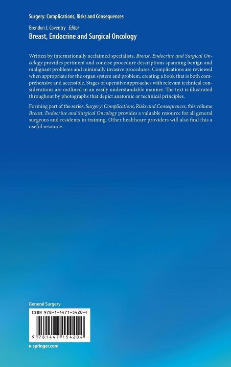 Produktbild: Breast, Endocrine and Surgical Oncology