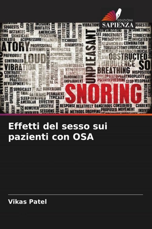 Produktbild: Effetti del sesso sui pazienti con OSA