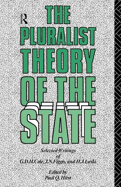 Produktbild: The Pluralist Theory of the State