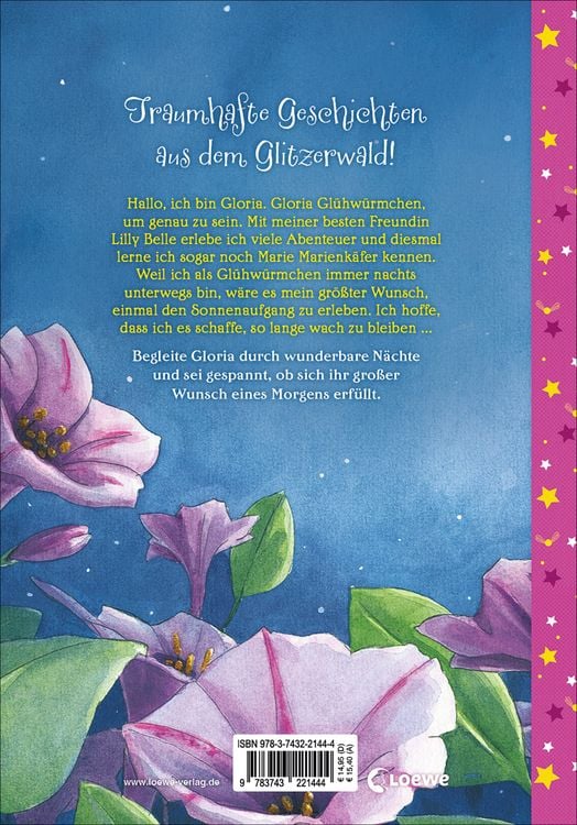 Produktbild: Gloria Gl&uuml;hw&uuml;rmchen (Band 3) - Zauberhafte Glitzern&auml;chte