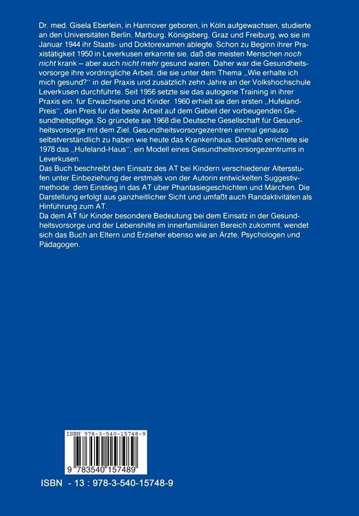 Produktbild: Autogenes Training f&uuml;r Kinder