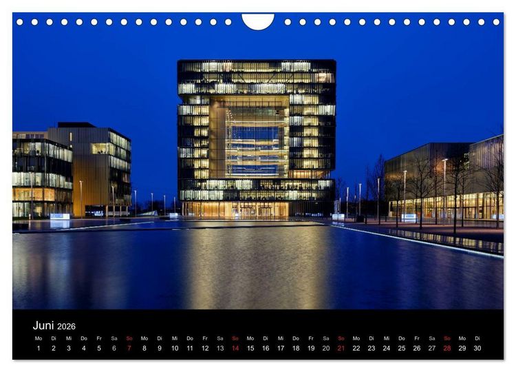 Produktbild: Ruhrlights II - Nachtlichter des Ruhrgebietes (Wandkalender 2026 DIN A4 quer), CALVENDO Monatskalender