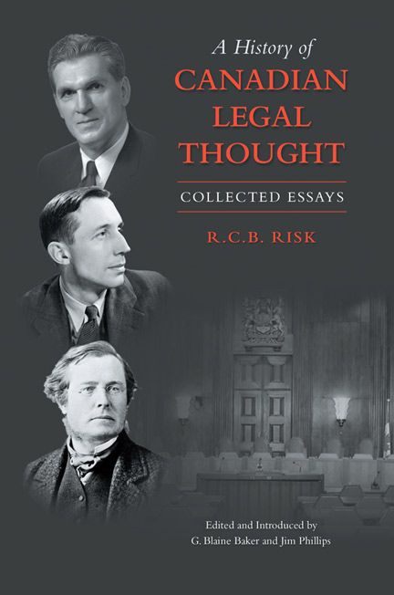 Produktbild: A History of Canadian Legal Thought