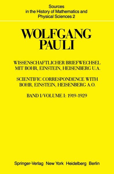 Produktbild: Wissenschaftlicher Briefwechsel mit Bohr, Einstein, Heisenberg u.a.