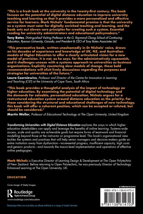 Produktbild: Transforming Universities with Digital Distance Education