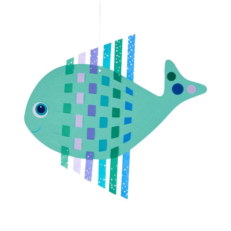 Produktbild: HABA 2013220 - SachenMacher DIY: Papier-Flechten Meerestiere, Bastelset