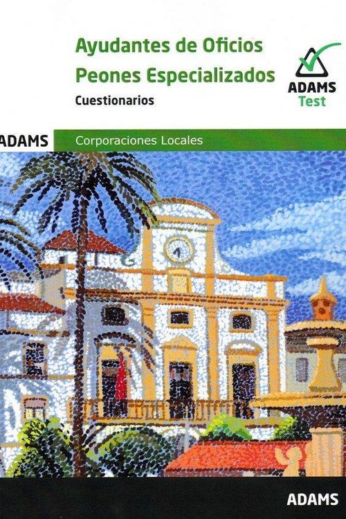 Produktbild: Cuestionario ayudantes de oficios-peones especializados de ayuntamientos
