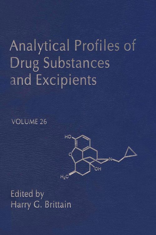 Produktbild: Analytical Profiles of Drug Substances and Excipients
